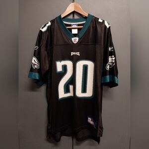 Reebok Vtg. Philadelphia Eagles Brian Dawkins Black Jersey Size Medium